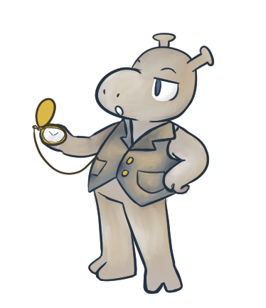 The 2026 Morph checking a pocket watch